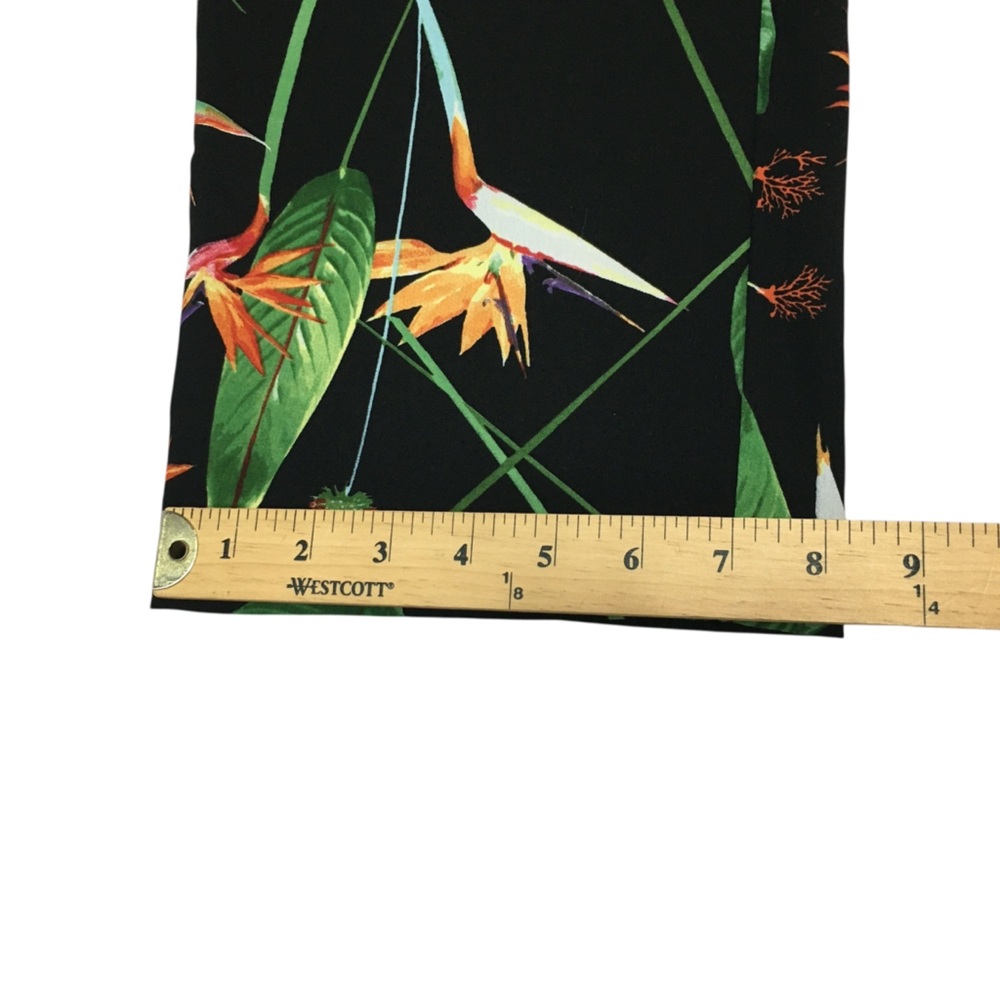 Cynthia Rowley (31x25) Tropical Print Cropped Pants - Women’s 10 - Picture 6 of 12